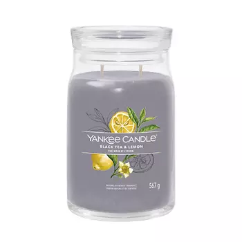 YANKEE CANDLE Ароматическая свеча Лимонный Черный чай