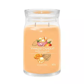 YANKEE CANDLE Ароматическая свеча Mango Ice Cream