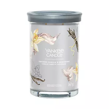 YANKEE CANDLE Ароматическая свеча Smoked Vanilla & Cashmere