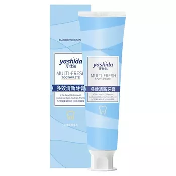 YASHIDA Зубная паста освежающая Черничная мята 100.0