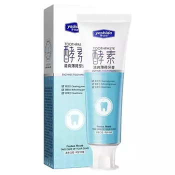 YASHIDA Зубная паста освежающая с энзимами Мята 100.0