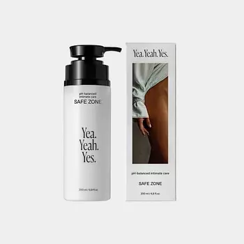 YEA. YEAH. YES. Деликатный гель для интимной гигиены с естественным pH SAFE ZONE