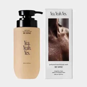 YEA. YEAH. YES. Парфюмированный гель для тела и рук BE MINE 250.0