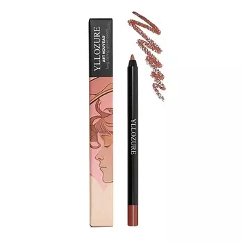 YLLOZURE Стойкий контурный карандаш для губ Арт нуво
