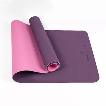 YOGAISLAND Коврик для йоги и фитнеса с чехлом, 183*61*0,6см