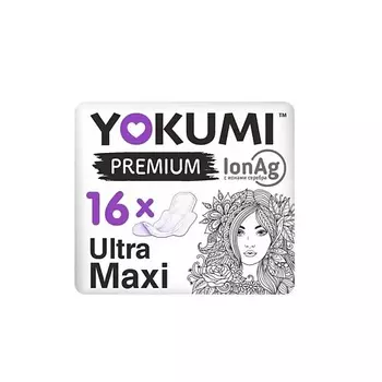 YOKUMI Прокладки гигиенические Premium Ultra Maxi