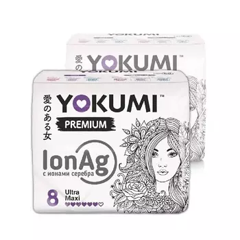YOKUMI Прокладки гигиенические Premium Ultra Maxi
