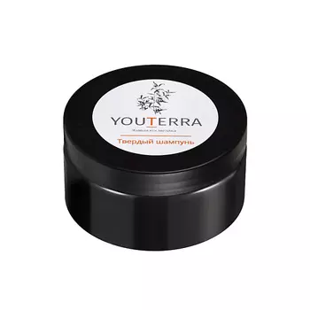 YOUTERRA Твердый шампунь в мыльнице 90.0