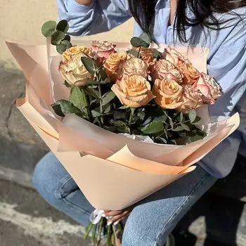 YULIA FLOWER Букет «Кремовая радость»