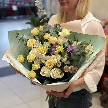 YULIA FLOWER Букет "Утренняя бодрость"
