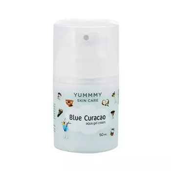 YUMMMY Аква-гель для лица Blue Curacao