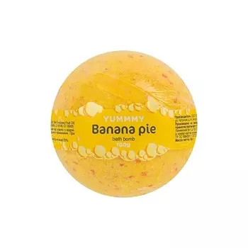 YUMMMY Бурлящий шар для ванны Banana Pie