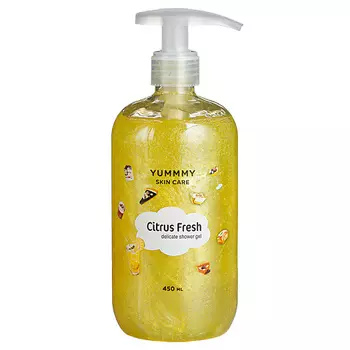 YUMMMY Гель для душа с блестками Citrus Fresh