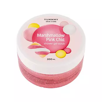 YUMMMY Гель-скраб для душа Marshmallow Pink Chic