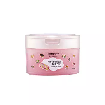 YUMMMY Гель-скраб для душа Pink Chic Marshmallow