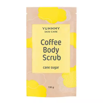 YUMMMY Кофейный скраб для тела с тростниковым сахаром Coffee Body Scrub Cane Sugar