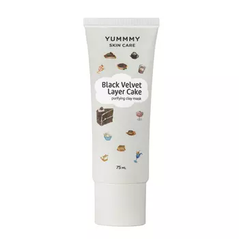 YUMMMY Маска для лица ТОРТ ЧЕРНЫЙ БАРХАТ