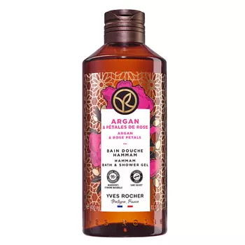 YVES ROCHER Гель для душа и ванны «Аргания & роза» 400.0