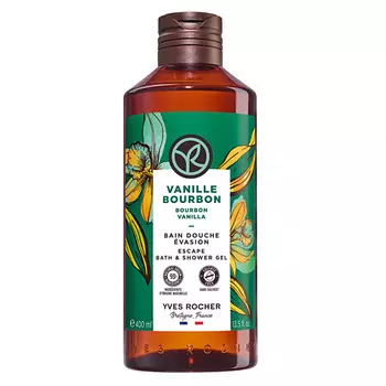YVES ROCHER Гель для душа и ванны «Бурбонская Ваниль» 400.0