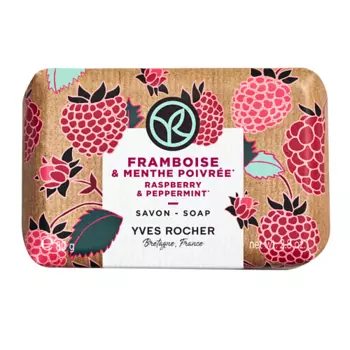 YVES ROCHER Мыло «МАЛИНА & ПЕРЕЧНАЯ МЯТА»*