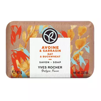 YVES ROCHER Мыло «ОВЕС & ГРЕЧИХА»