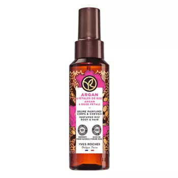 YVES ROCHER Парфюмированный спрей для тела и волос «АРГАНИЯ & РОЗА»