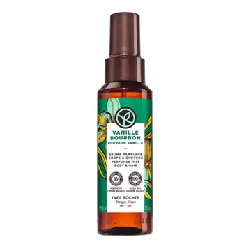 YVES ROCHER Парфюмированный спрей для тела и волос «Бурбонская ваниль» 100.0