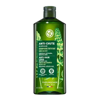 YVES ROCHER Шампунь против выпадения волос с белым люпином - без сульфатов - для ослабленных волос 300.0