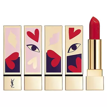 YVES SAINT LAURENT Губная помада Rouge Pur Couture Love Collector’s Edition