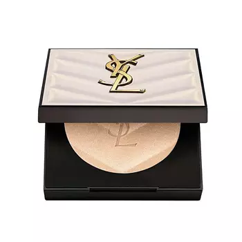 YVES SAINT LAURENT Компактный пудровый хайлайтер All Hours Hyper Luminize