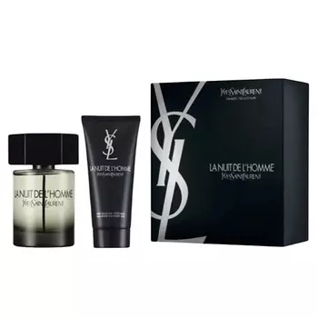 YVES SAINT LAURENT Набор La Nuit De L'Homme: Туалетная вода + Гель для душа
