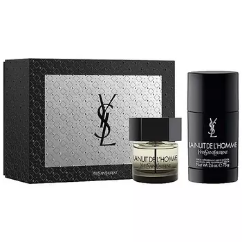 YVES SAINT LAURENT Набор La Nuit De L'Homme: Туалетная вода + Дезодорант-стик