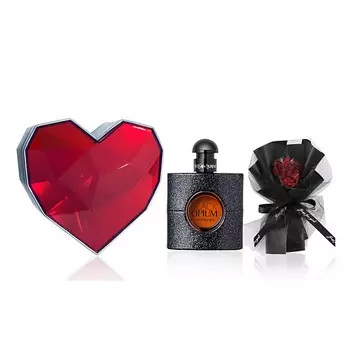 YVES SAINT LAURENT Парфюмерный набор Black Opium+Букет+Подарочная коробка