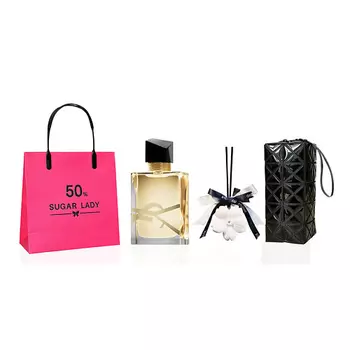 YVES SAINT LAURENT Парфюмерный набор Libre+Ароматическая подвеска+аксессуар