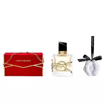 YVES SAINT LAURENT Парфюмерный набор Libre+Ароматическая подвеска+коробка