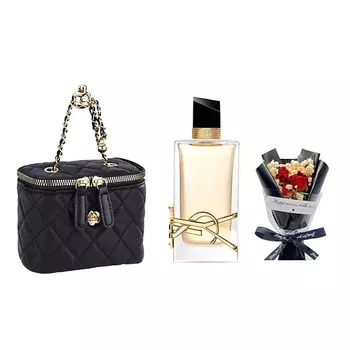 YVES SAINT LAURENT Парфюмерный набор Libre +Букет+Сумка