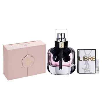 YVES SAINT LAURENT Парфюмерный набор Mon Paris+Пробник+Коробка