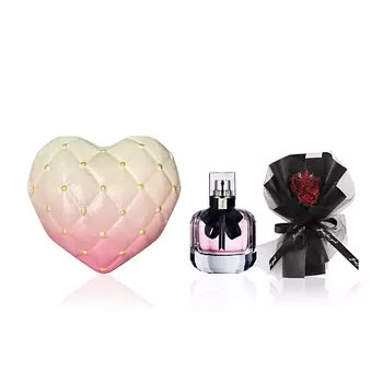 YVES SAINT LAURENT Парфюмерный набор Mon Paris+Букет+Подарочная коробка