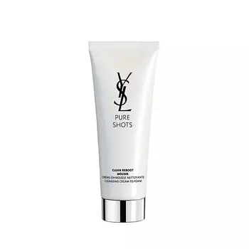 YVES SAINT LAURENT Пенящийся крем для умывания Pure Shots Clean Reboot Mousse
