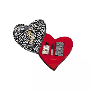 YVES SAINT LAURENT Подарочный набор LIBRE LE PARFUM ABSOLU PLATINE+Помада+коробка