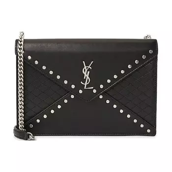 YVES SAINT LAURENT Сумка Monogram Lambskin Envelope Bag, Crossbody Bag, Shoulder Bag