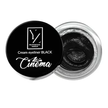 YLLOZURE Подводка для глаз кремовая Синема черная
