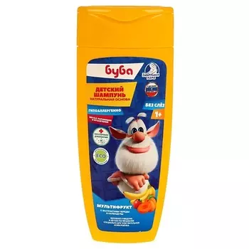 ЗАБОТЛИВАЯ МАМА Шампунь БУБА мультифрукт с экстракт череды, календулы 250.0
