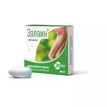 АПТЕКА Залаин супп. ваг. 300мг N1