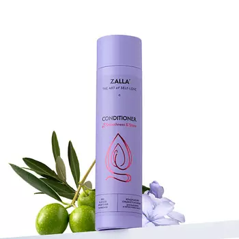 ZALLA Кондиционер для волос "Гладкость и сияние" 250.0