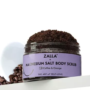 ZALLA Скраб для тела "Кофейный с апельсином" 250.0