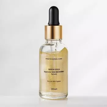 ZAMOTIN MANUFACTURA SERUM GOLD SOS Recovery Гель-сыворотка для лица экспресс-восстановление кожи 30.0