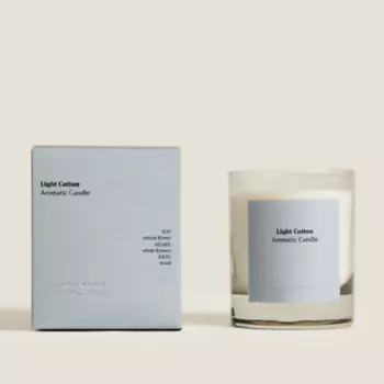 ZARA HOME Ароматическая свеча light cotton 200.0