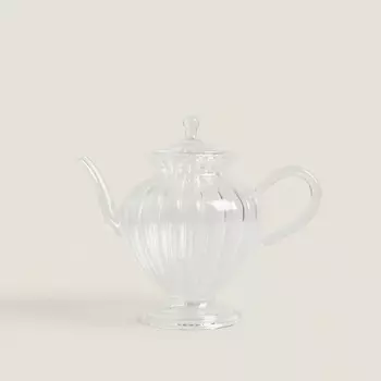 ZARA HOME Бокал для вина из богемского хрусталя с волнистым эффектом