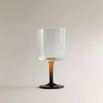 ZARA HOME Бокал на ножке в стиле омбре
